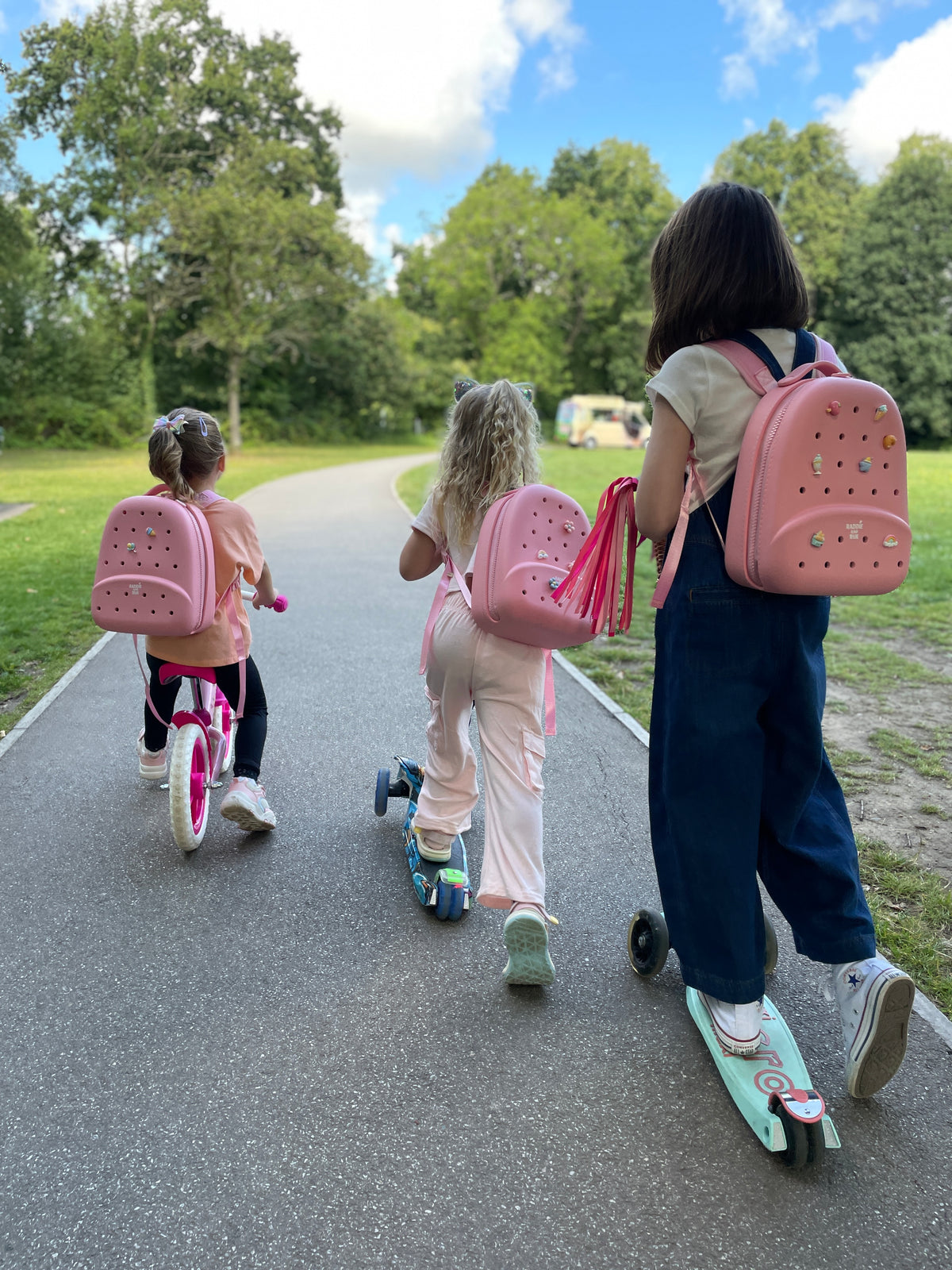 Raddie Rucksack - in Blush Pink